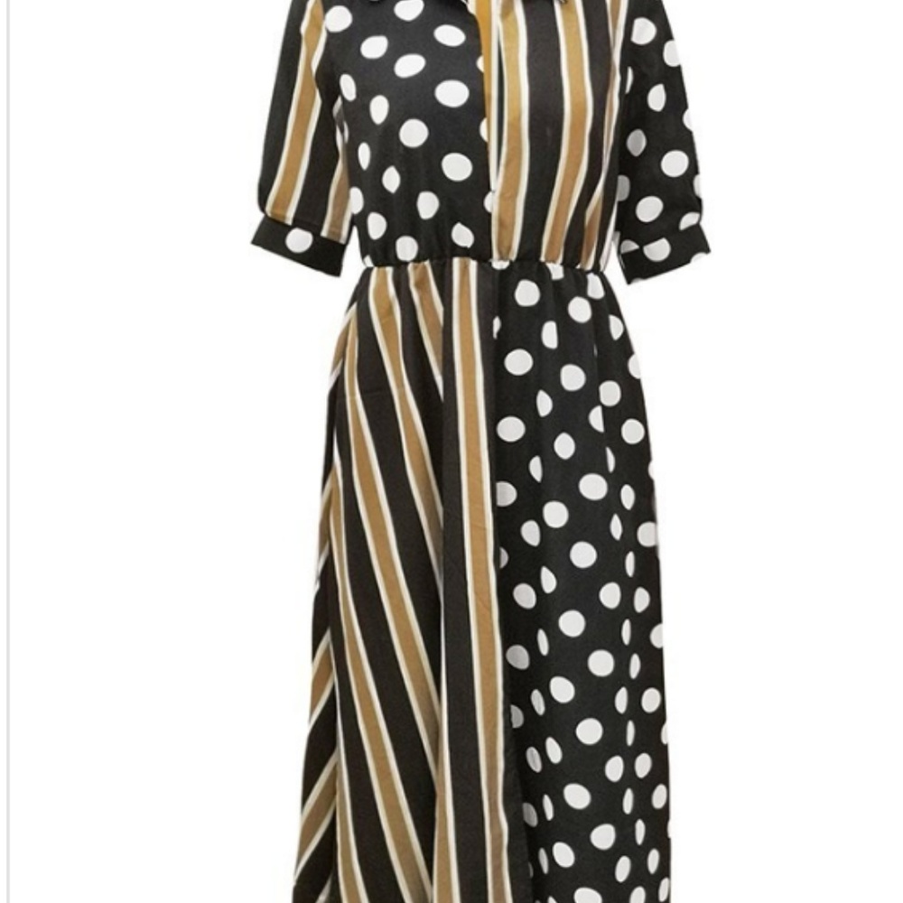 NWT Fall Party Maxi Dress - Picture 6 of 8